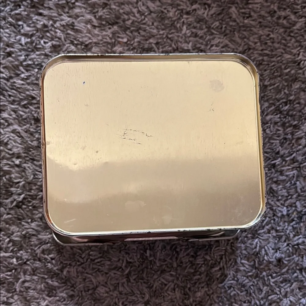 Vintage Coca Cola - Tin Box With Lid & Handle - Lady Holding Coke in Hand